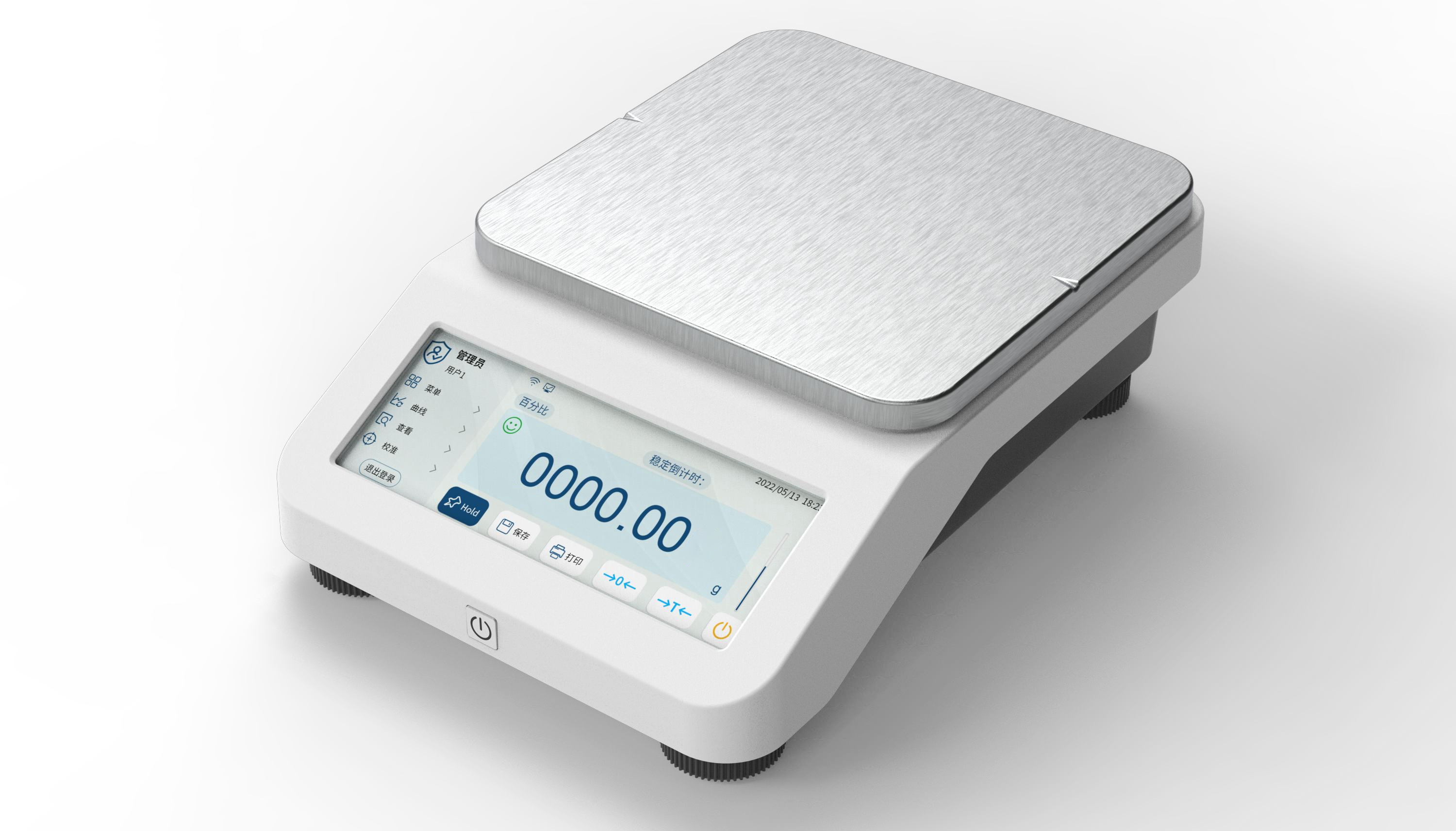 大量程觸摸屏電子天平（方盤(pán)）