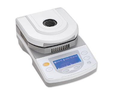 與傳統(tǒng)烘箱相比，鹵素水分測定儀的測試方法可高明多了